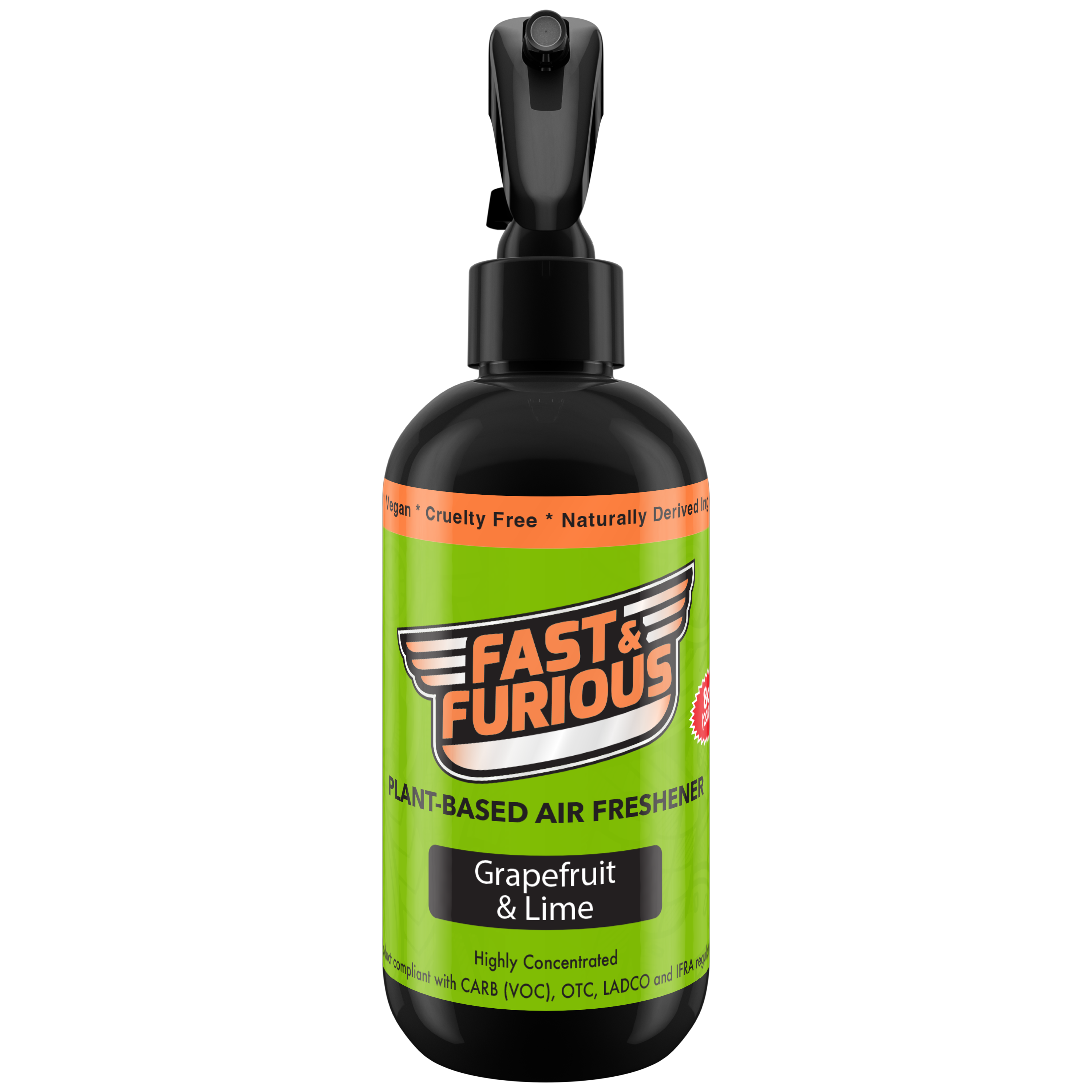 Fast and Furious Plant-Based Air Freshener - Grapefruit & Lime Scent