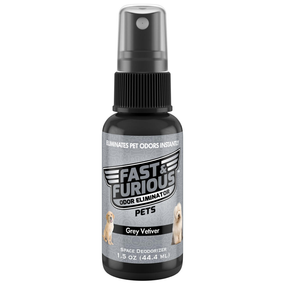 Fast and Furious Pets Odor Eliminator - Grey Vetiver Scent Size: 1.5oz