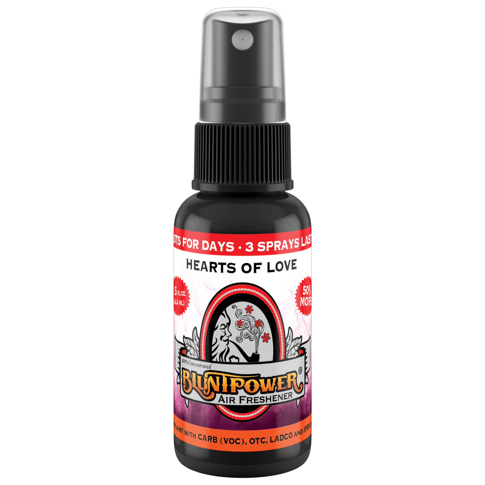 BluntPower Air Freshener - Signature Series Fragrance: Hearts of Love
