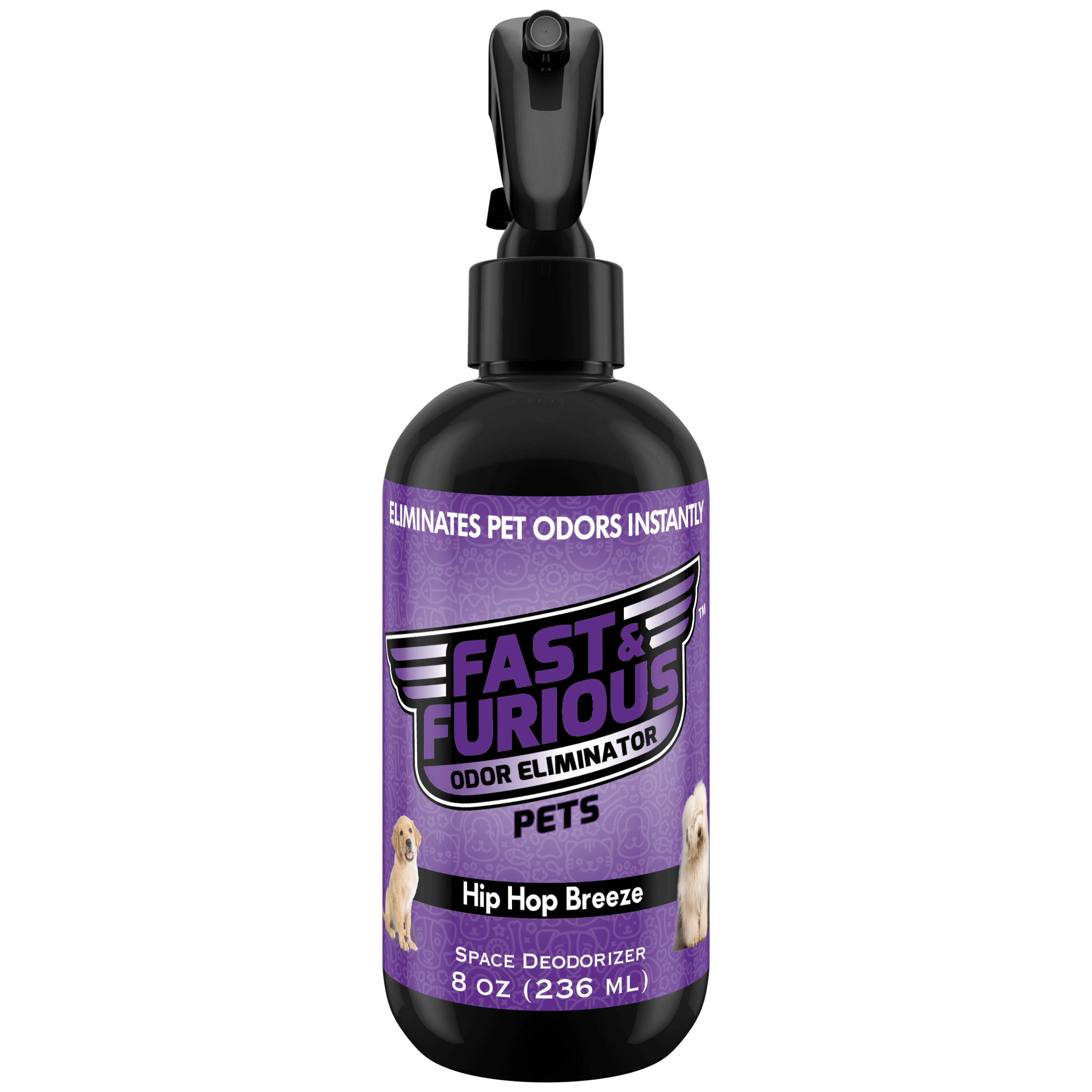Fast and Furious Pets Odor Eliminator - Hip Hop Breeze Scent Size: 8oz