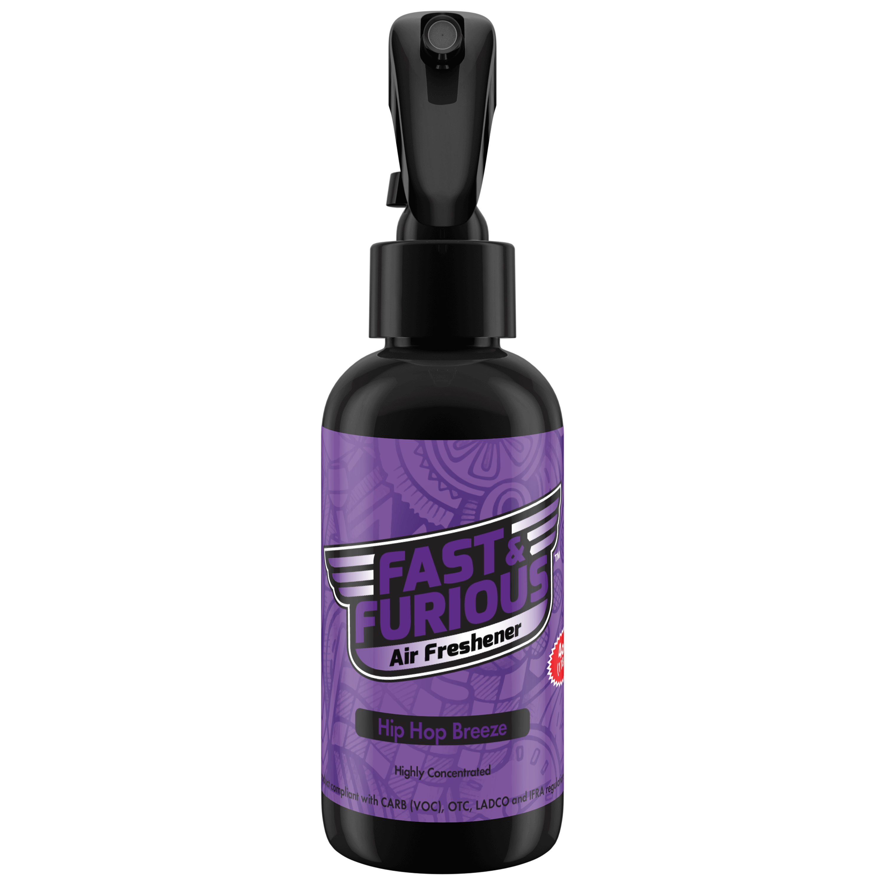 Fast and Furious Air Freshener - Hip Hop Breeze Scent Size: 4oz