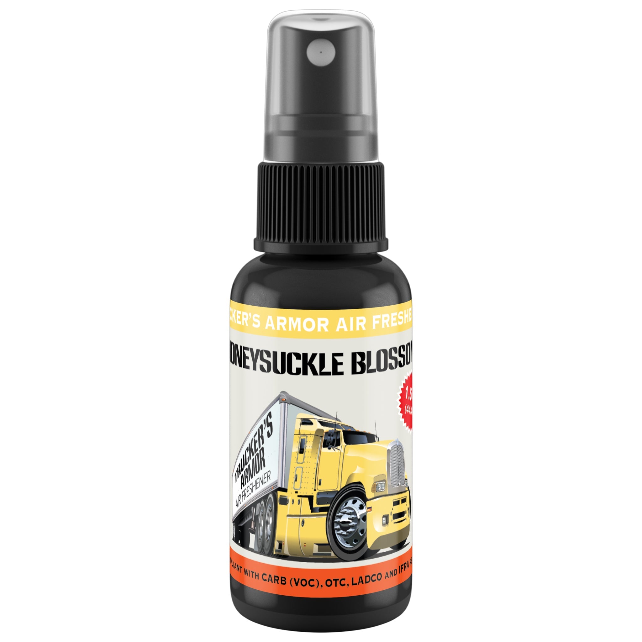 Trucker's Armor Air Freshener - Honeysuckle Blossom Scent