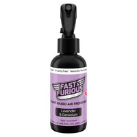 Fast and Furious Plant-Based Air Freshener - Lavender & Geranium Scent Size: 4oz