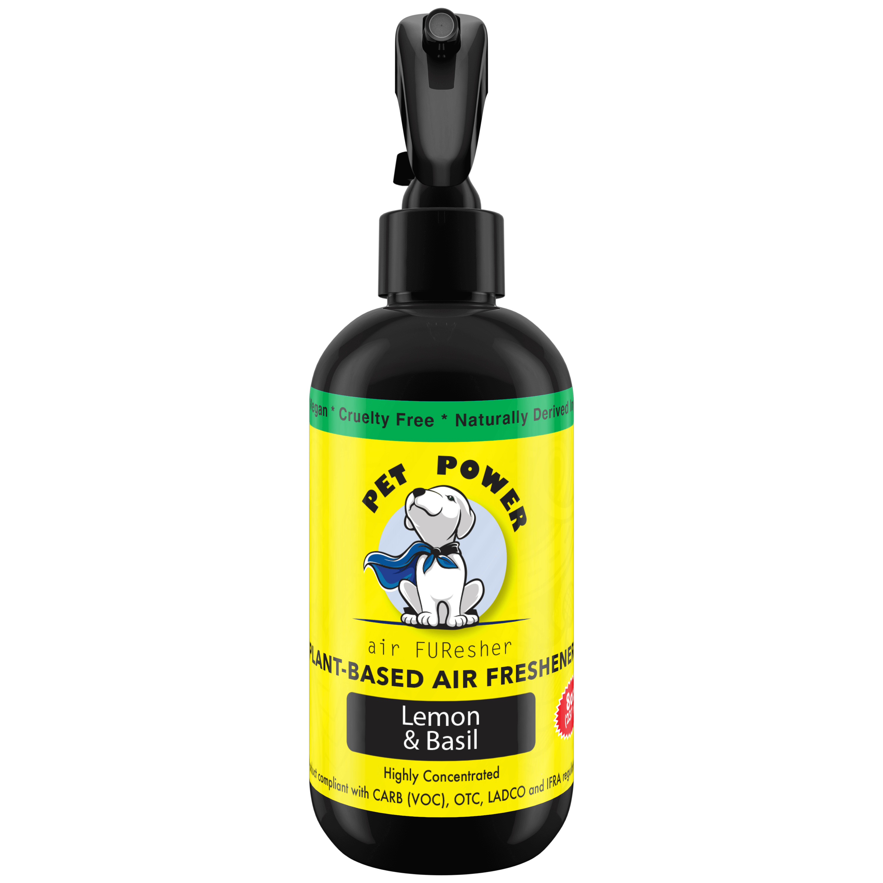 Pet Power Lemon & Basil Plant-Based Air Freshener