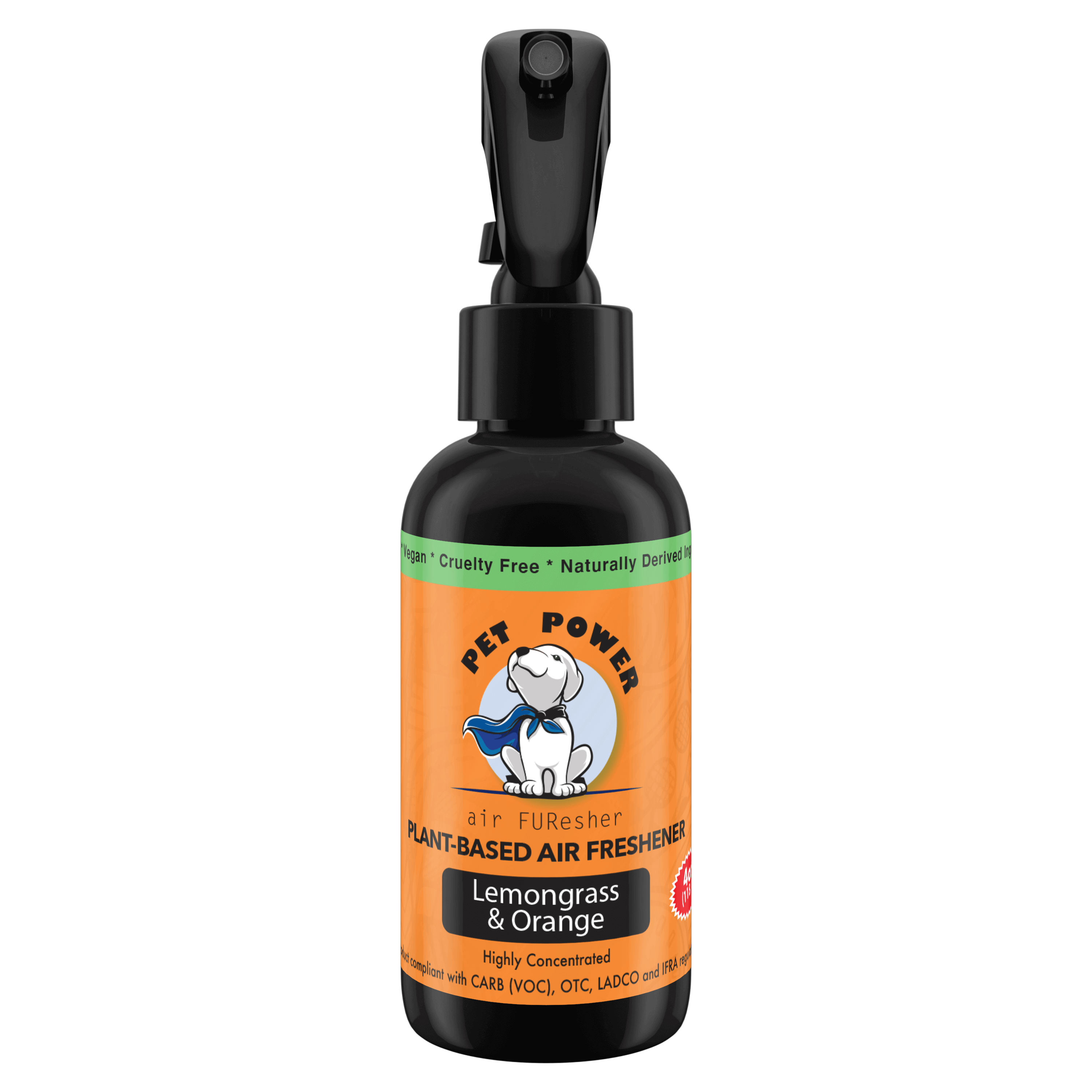 Pet Power Lemongrass & Orange Plant-Based Air Freshener