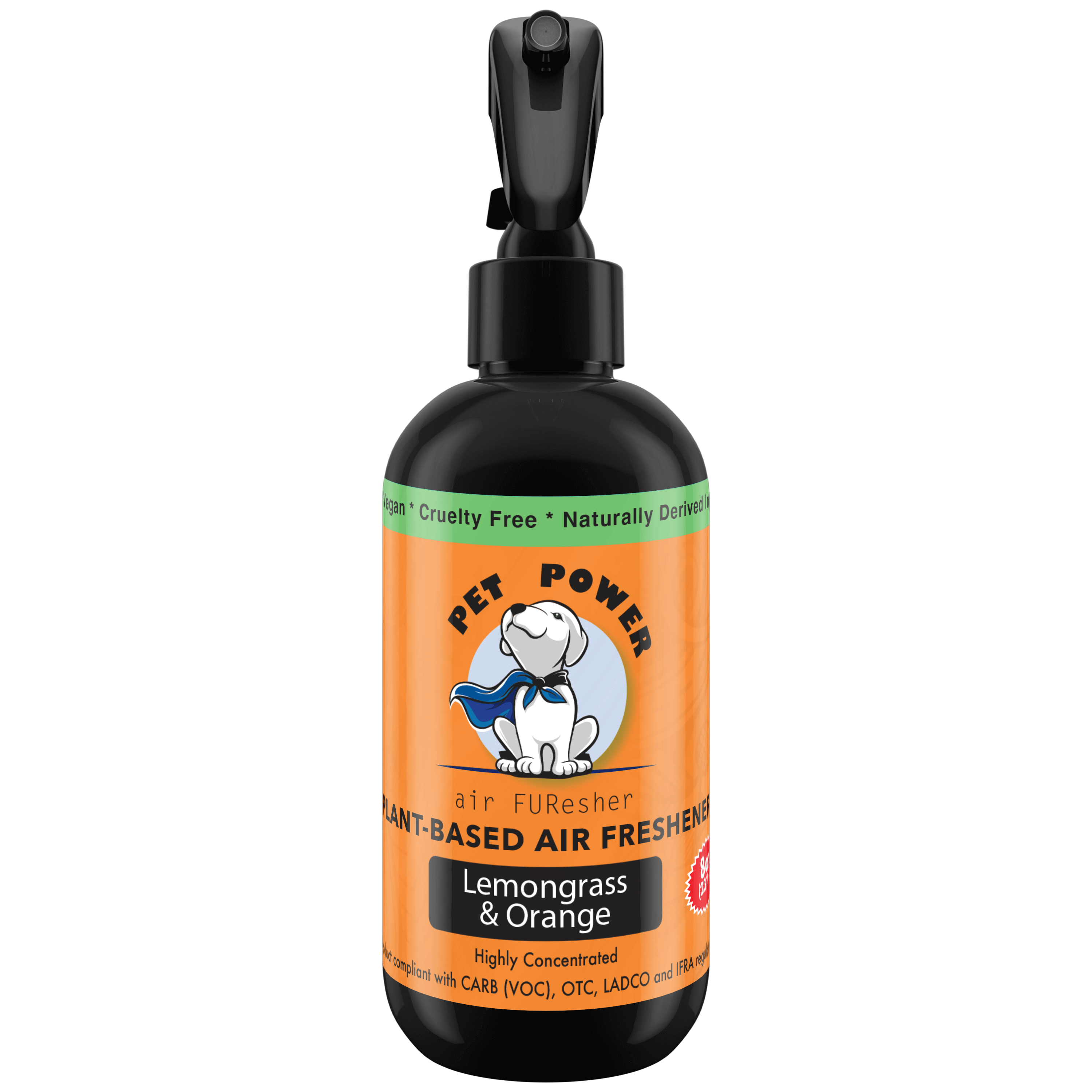 Pet Power Lemongrass & Orange Plant-Based Air Freshener