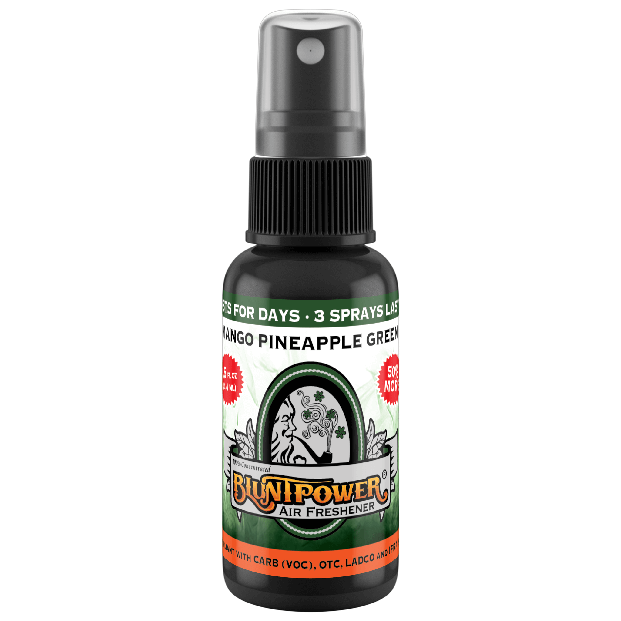 BluntPower Air Freshener - Signature Series Fragrance: Mango Pineapple Green