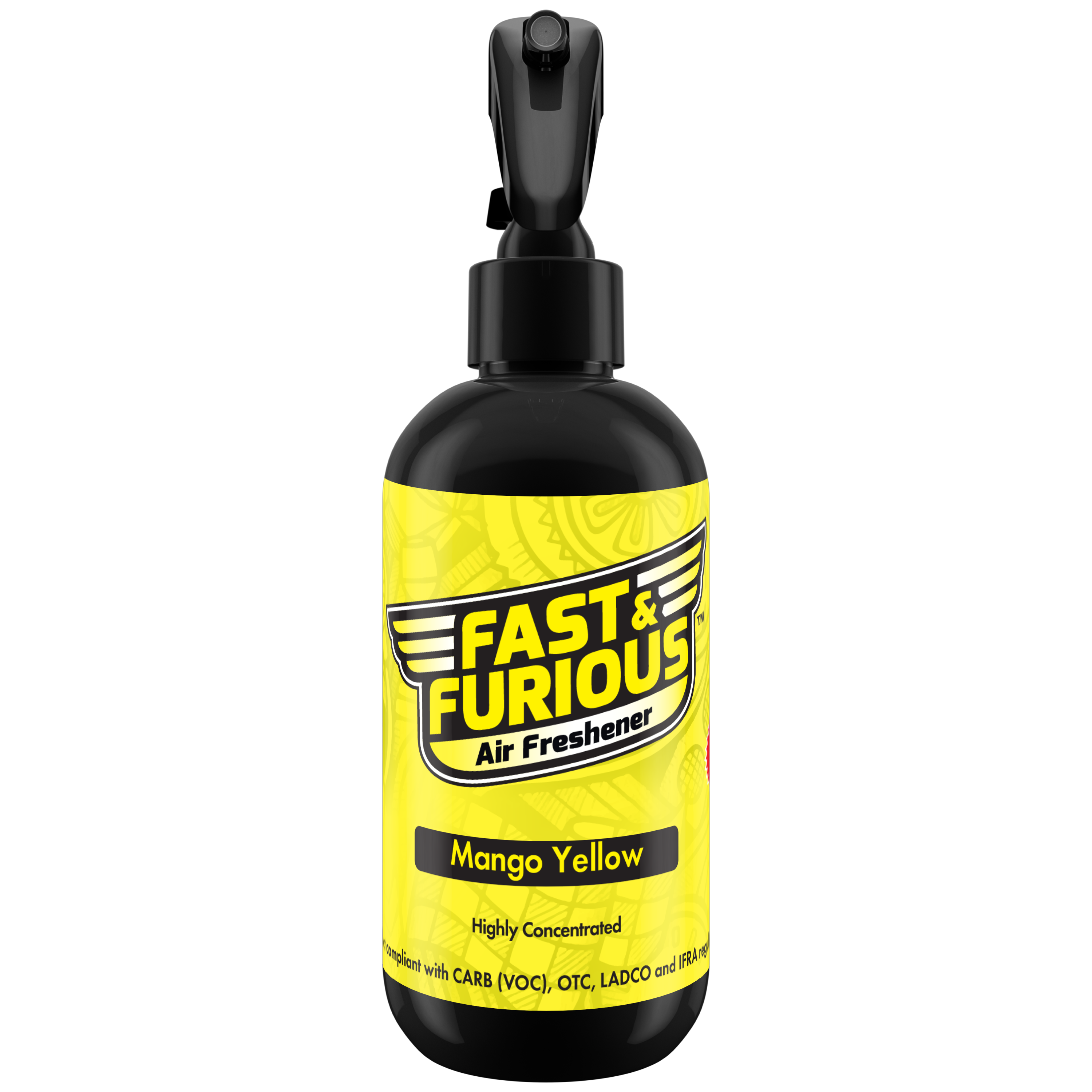Fast and Furious Air Freshener - Mango Yellow Scent