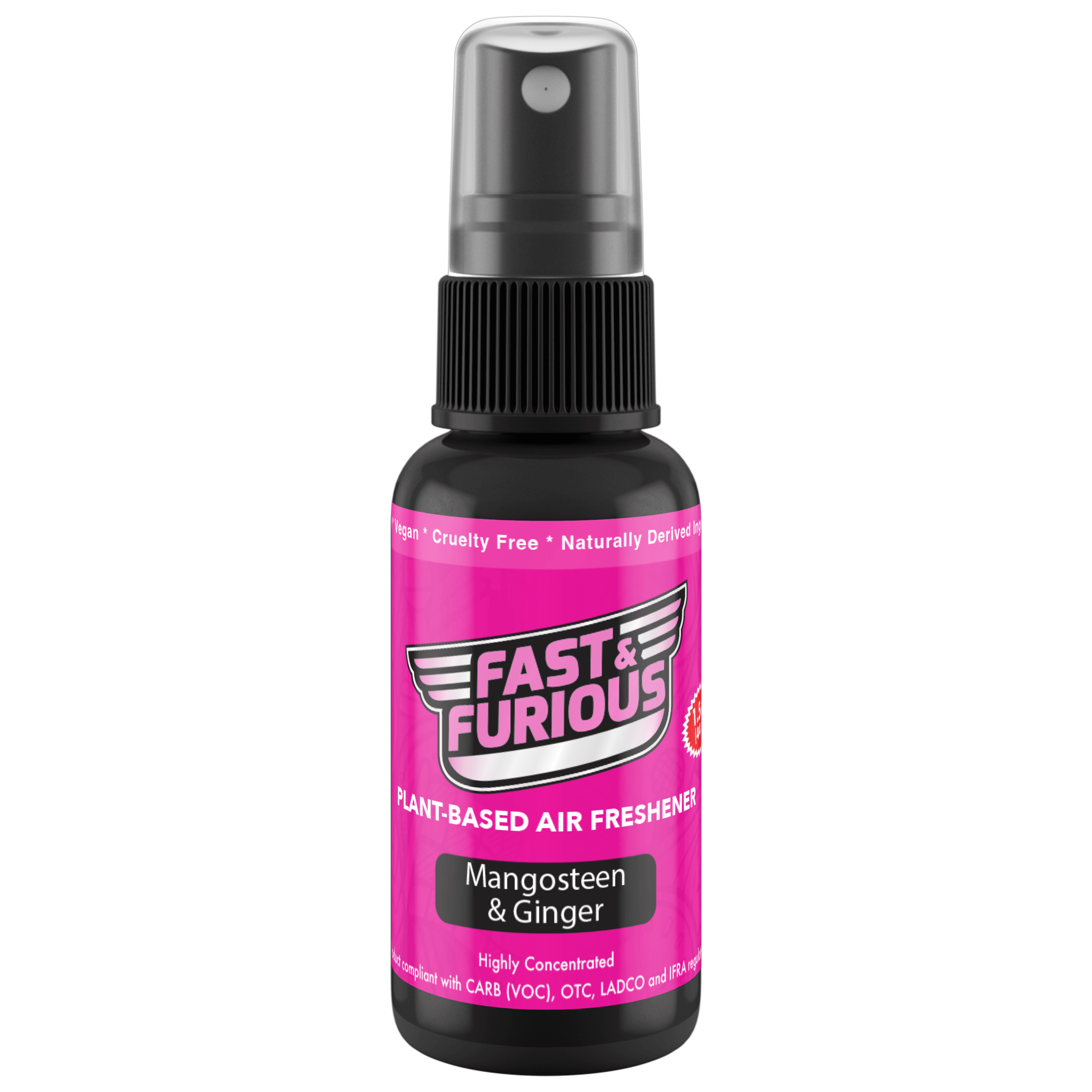 Fast and Furious Plant-Based Air Freshener - Mangosteen & Ginger Scent