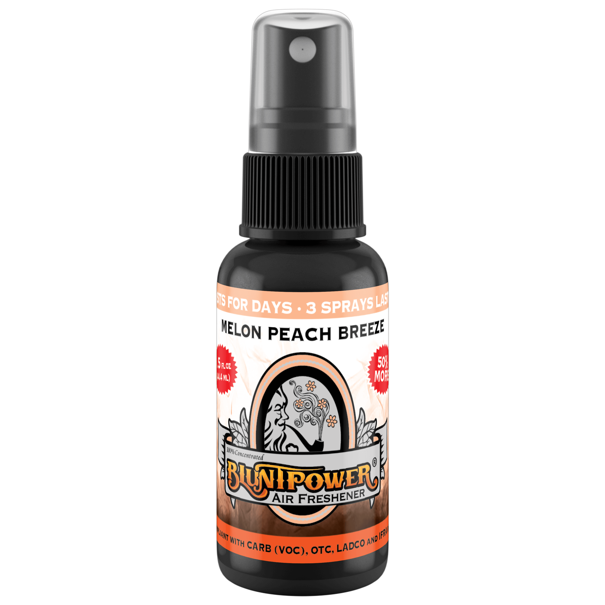 BluntPower Air Freshener - Signature Series Fragrance: Melon Peach Breeze