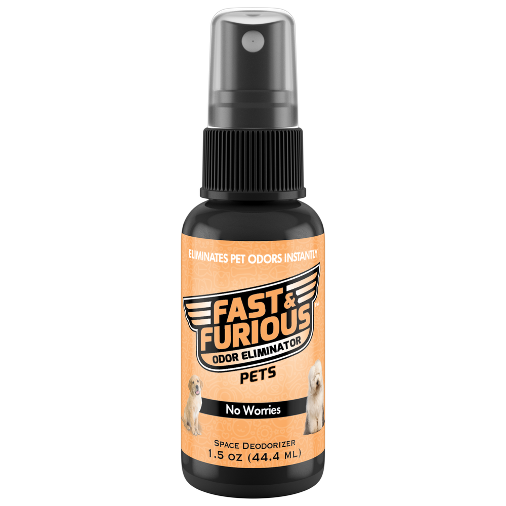 Fast and Furious Pets Odor Eliminator - No Worries Scent Size: 1.5oz