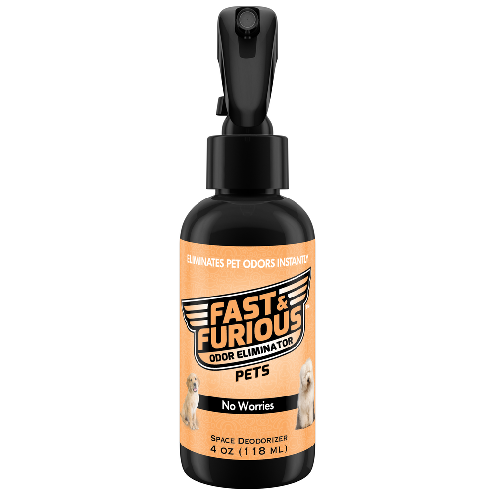 Fast and Furious Pets Odor Eliminator - No Worries Scent Size: 4oz