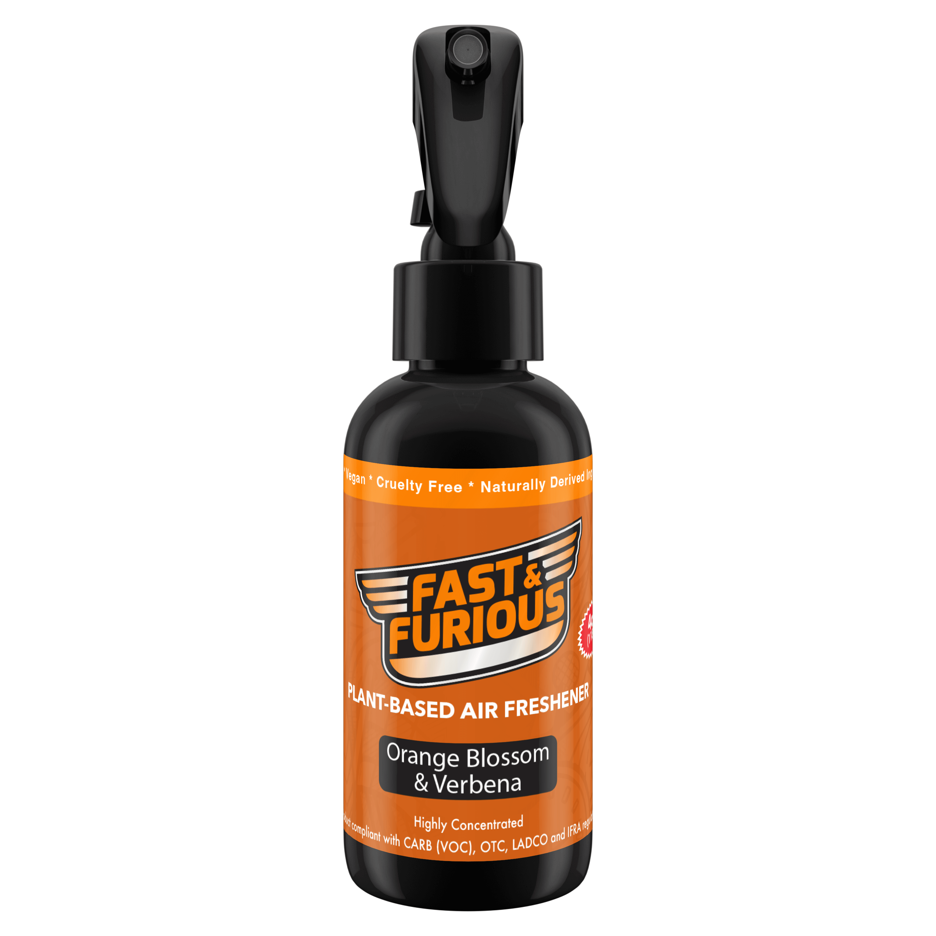 Fast and Furious Plant-Based Air Freshener - Orange Blossom & Verbena Scent
