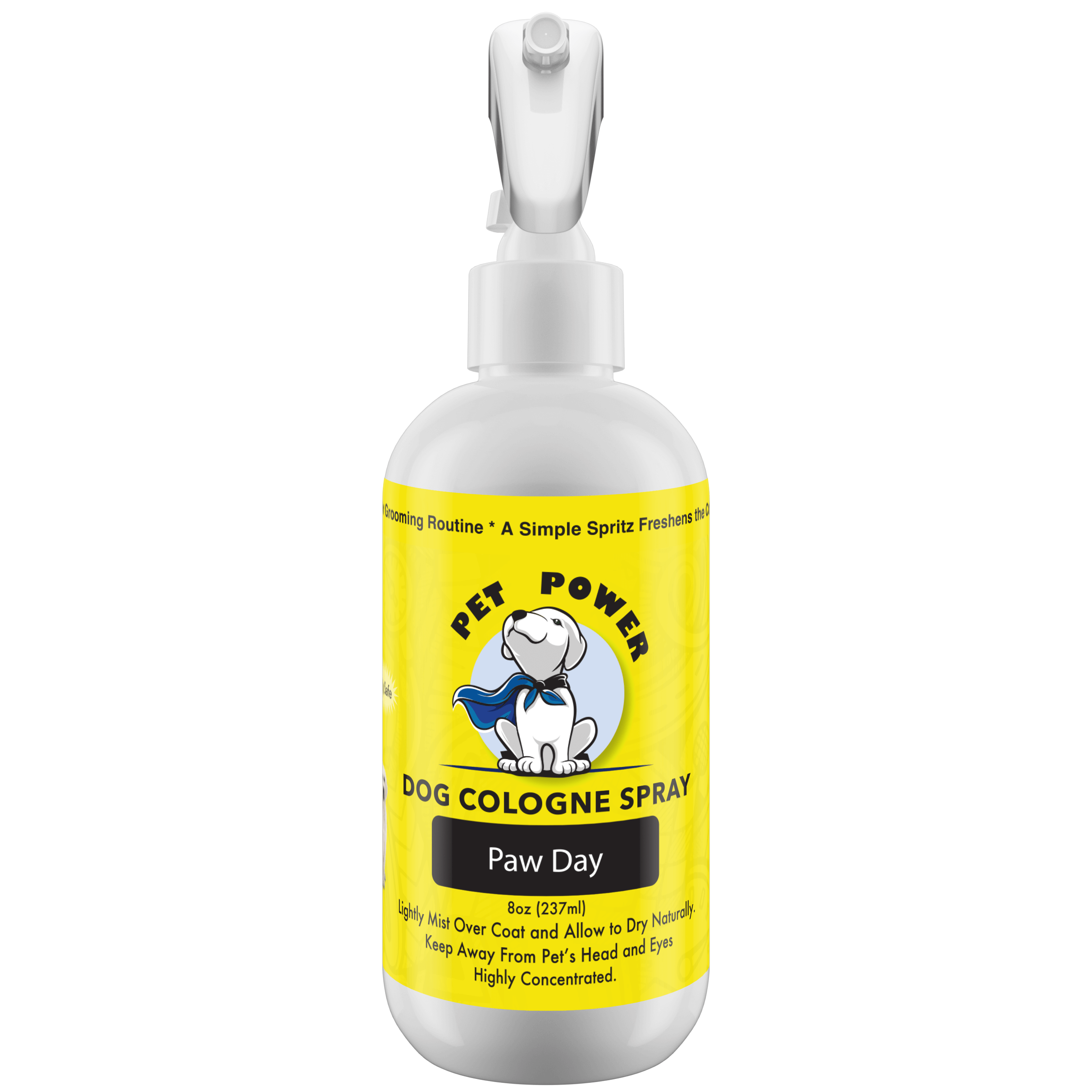 Pet top cologne spray