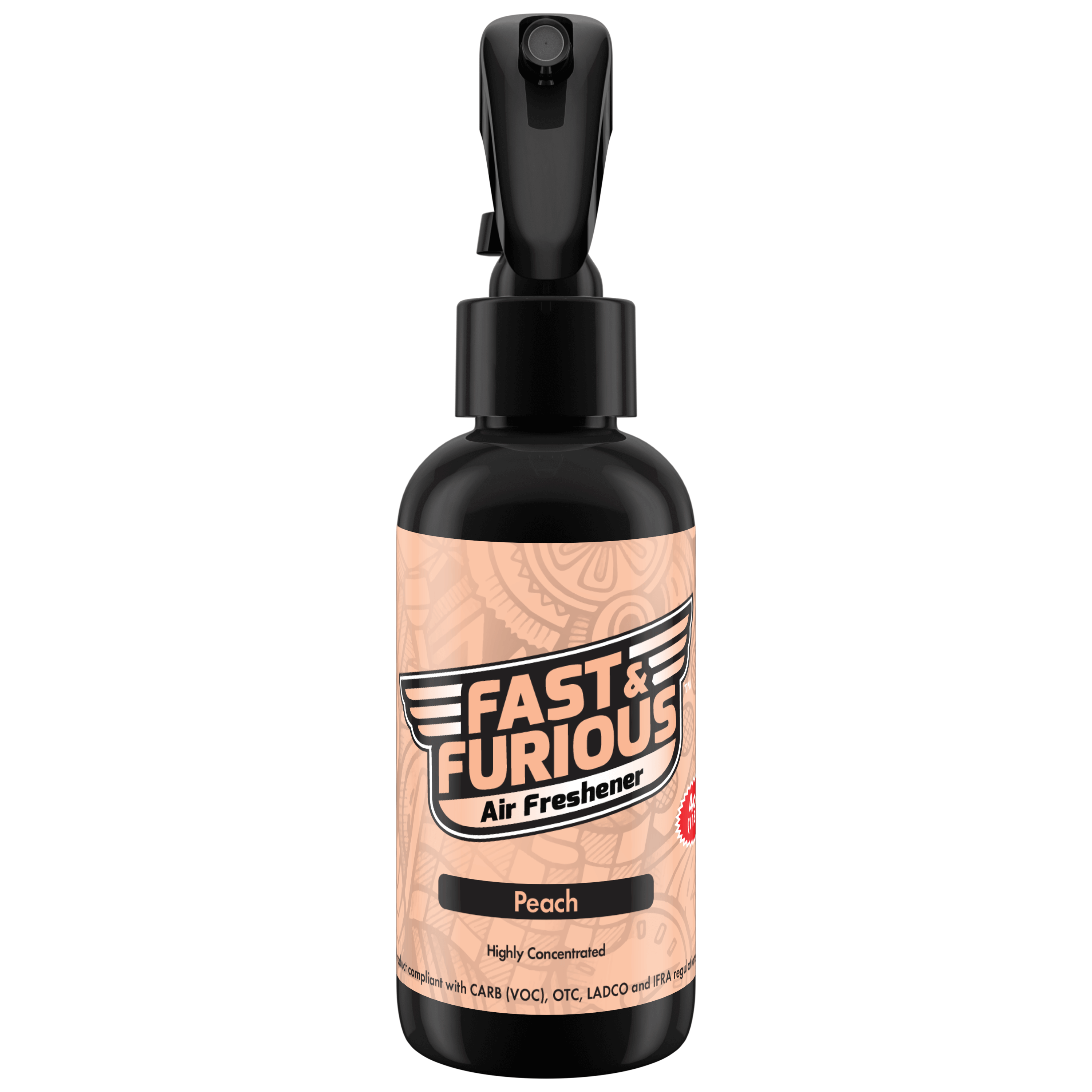 Fast and Furious Air Freshener - Peach Scent