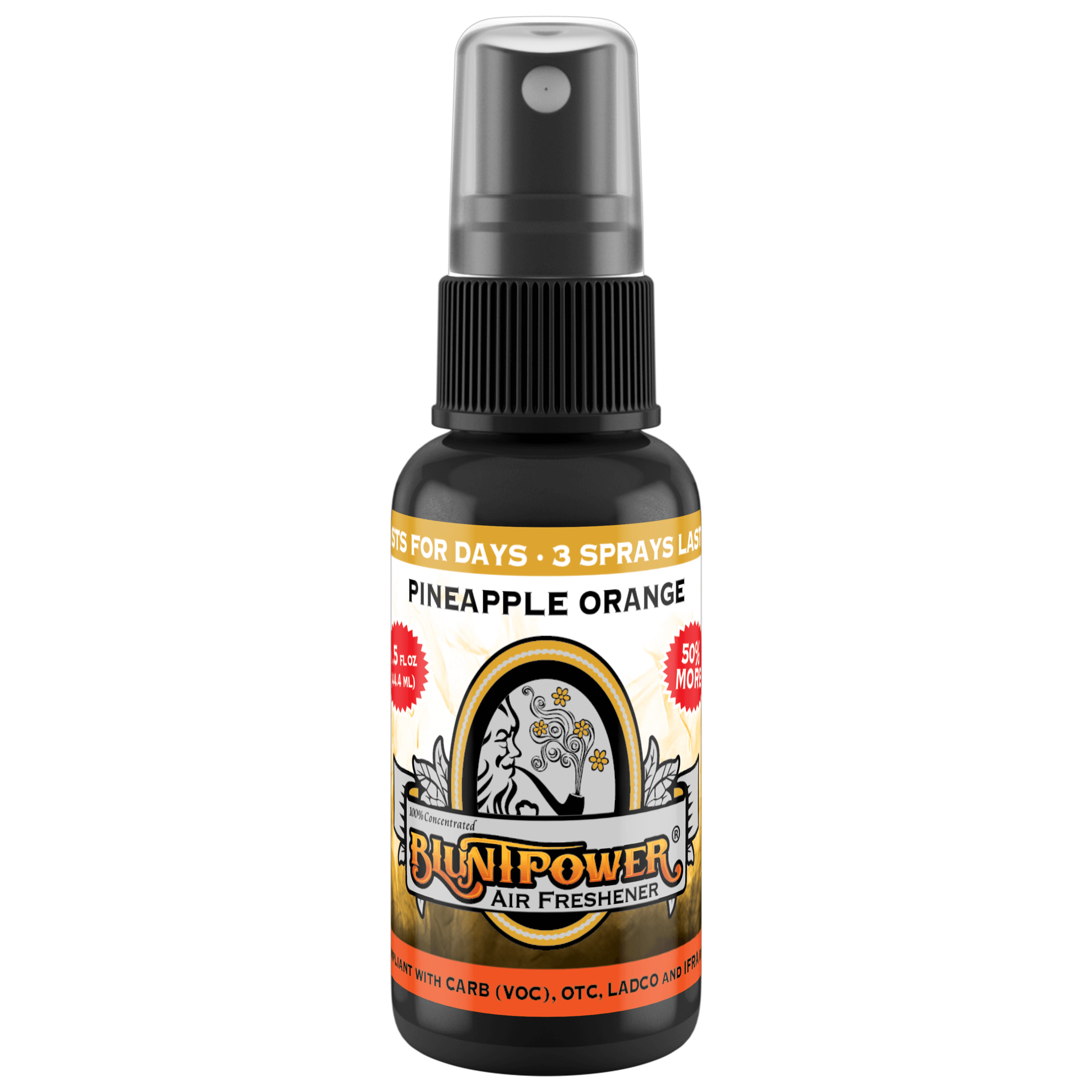 BluntPower Air Freshener - Signature Series Fragrance: Pineapple Orange