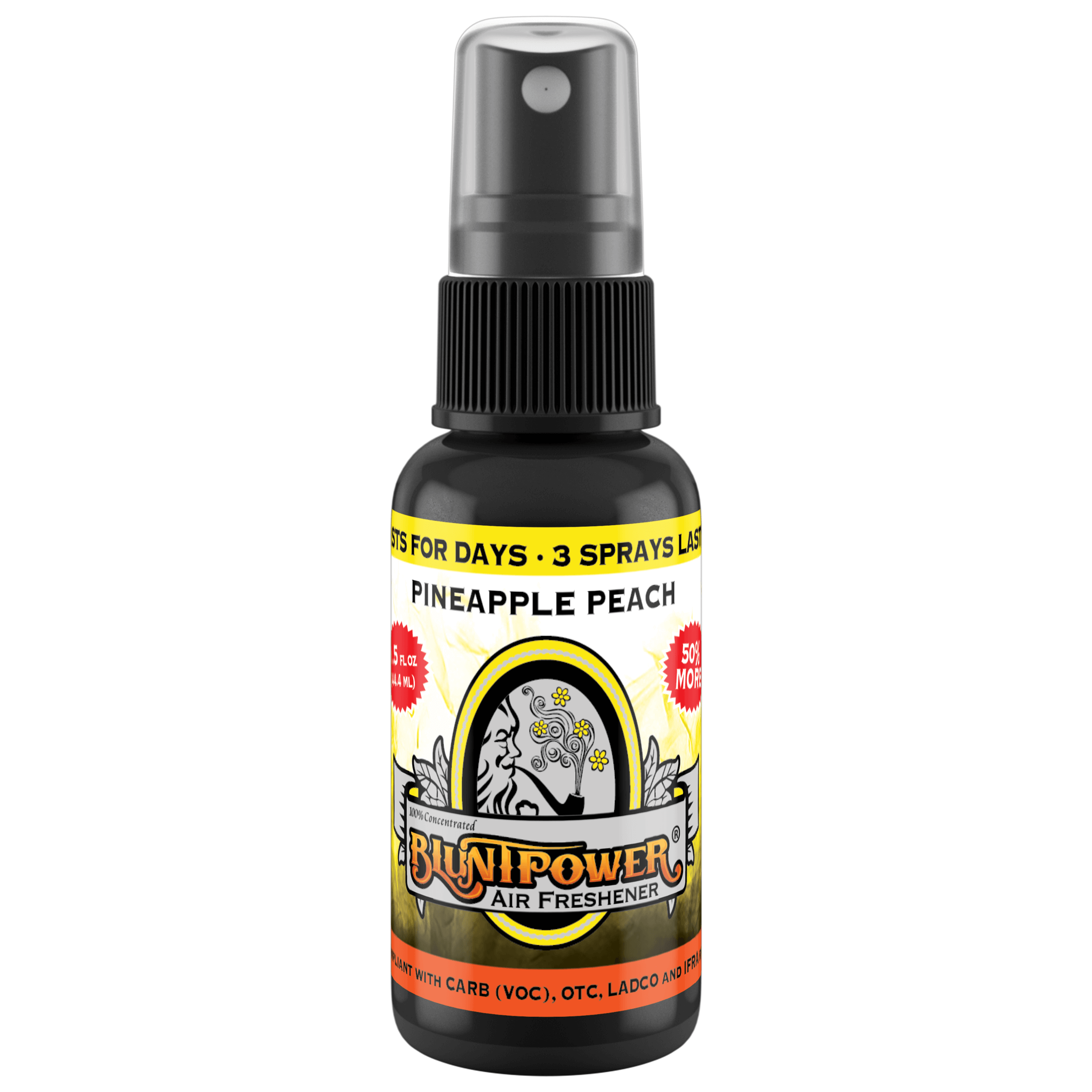 BluntPower Air Freshener - Signature Series Fragrance: Pineapple Peach