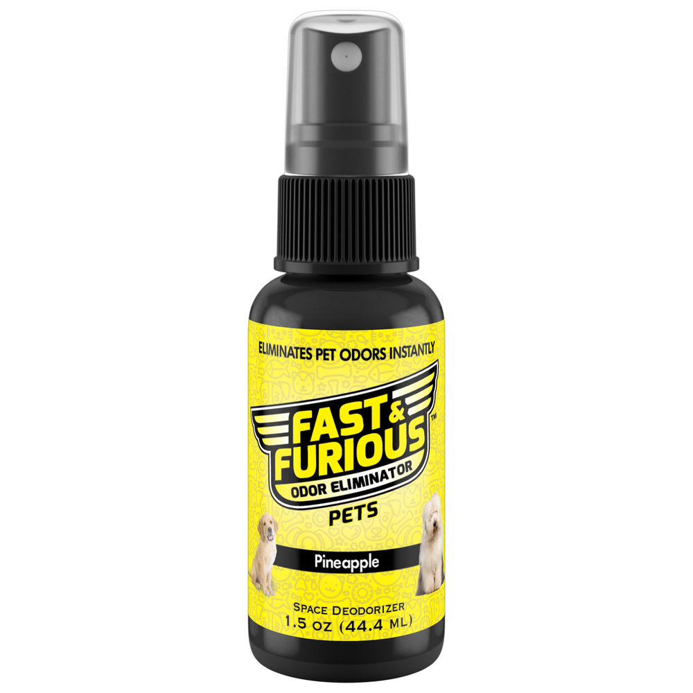 Fast and Furious Pets Odor Eliminator - Pineapple Scent Size: 1.5oz
