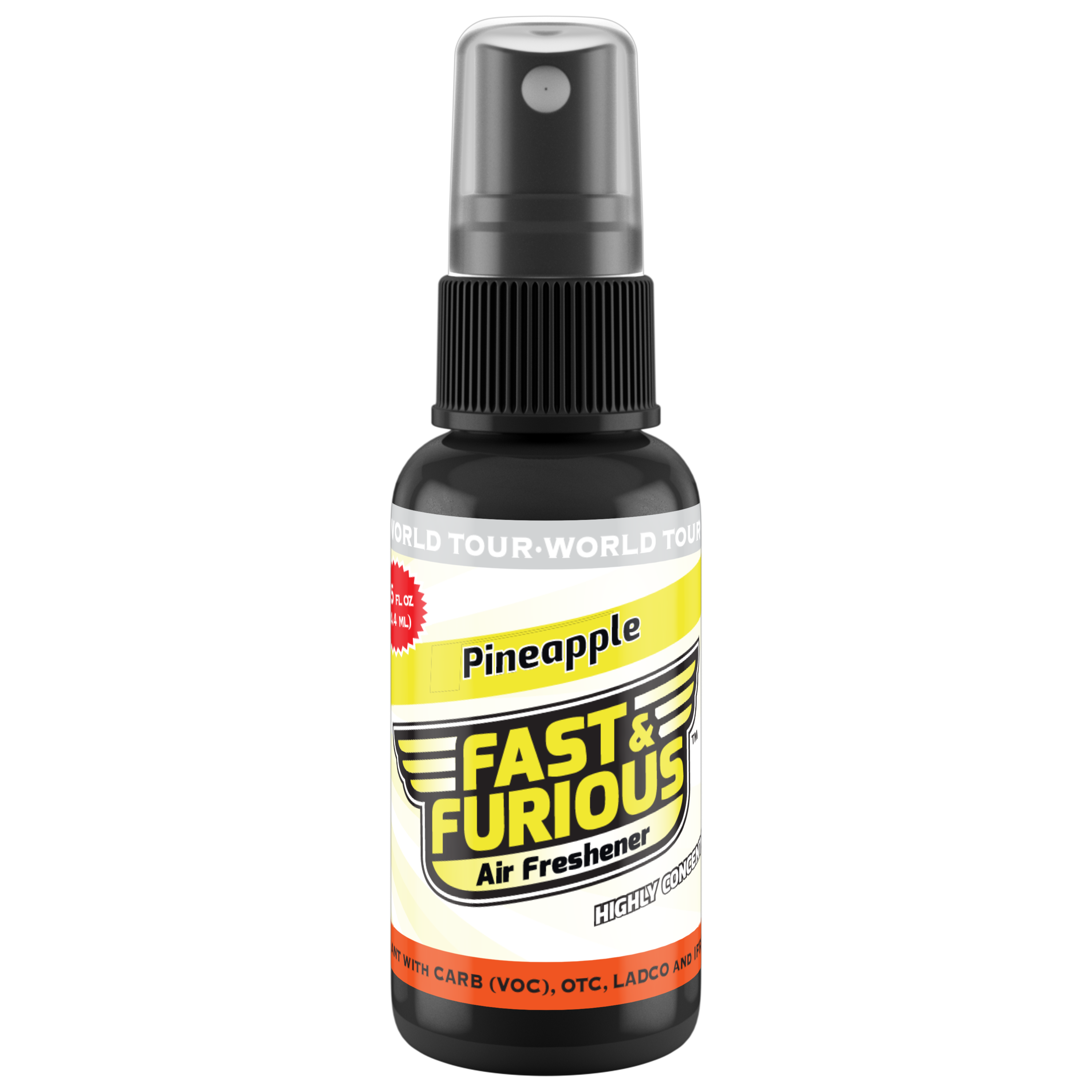 Fast and Furious Air Freshener - Pineapple Scent Size: 1.5oz
