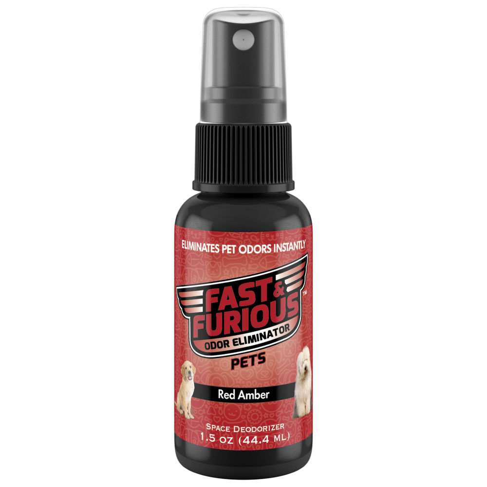 Fast and Furious Pets Odor Eliminator - Red Amber Scent Size: 1.5oz