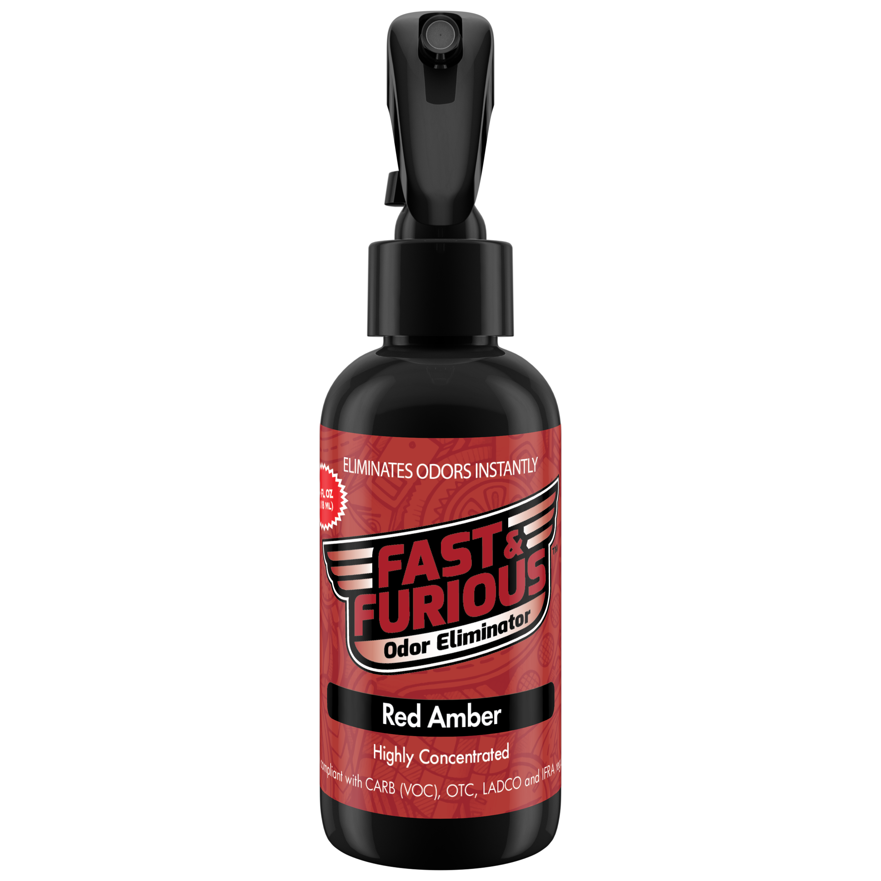 Fast and Furious Odor Eliminator - Red Amber Scent