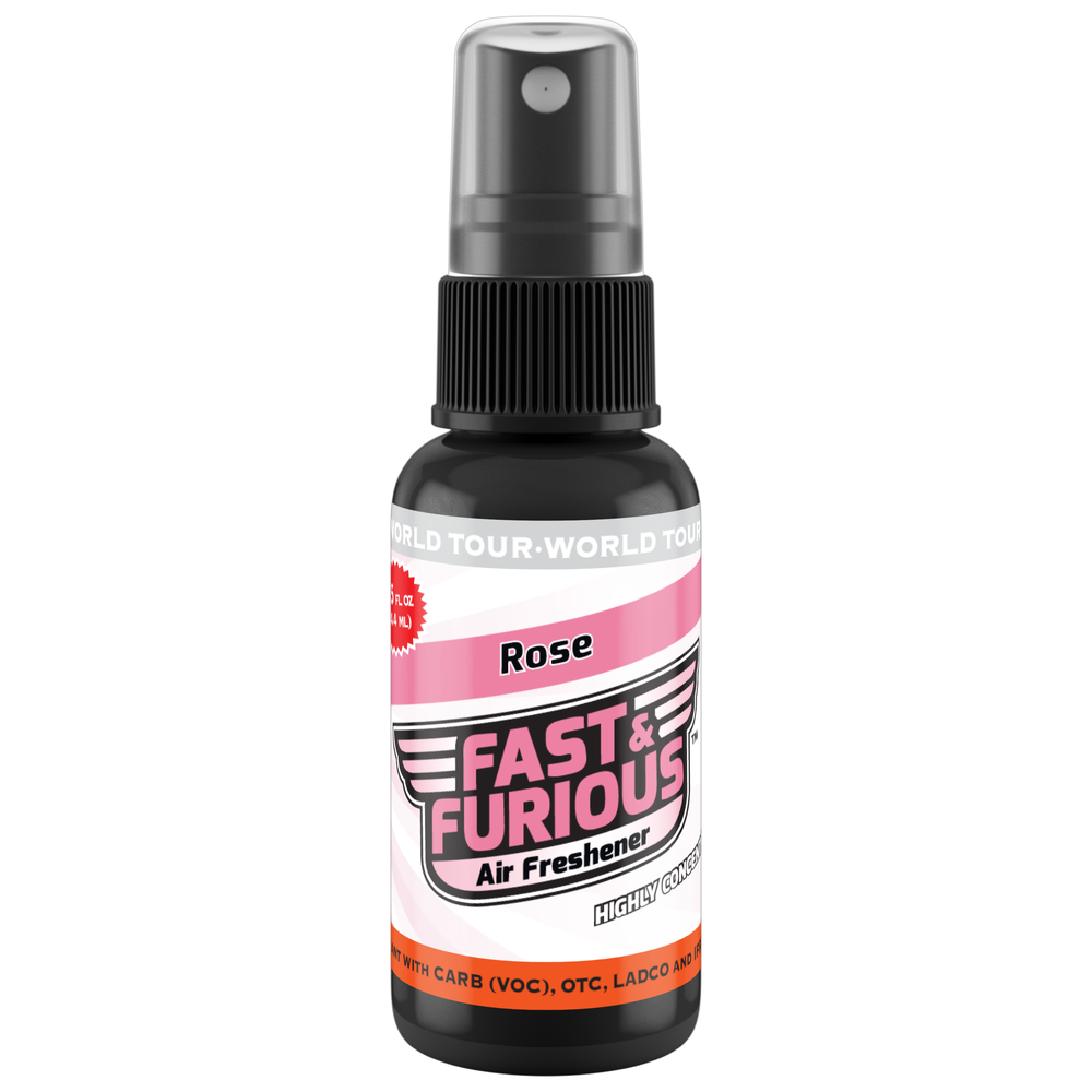 Fast and Furious Air Freshener - Rose Scent Size: 1.5oz
