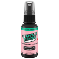 Fast and Furious Plant-Based Air Freshener - Rosemary & Mintleaf Scent Size: 1.5oz