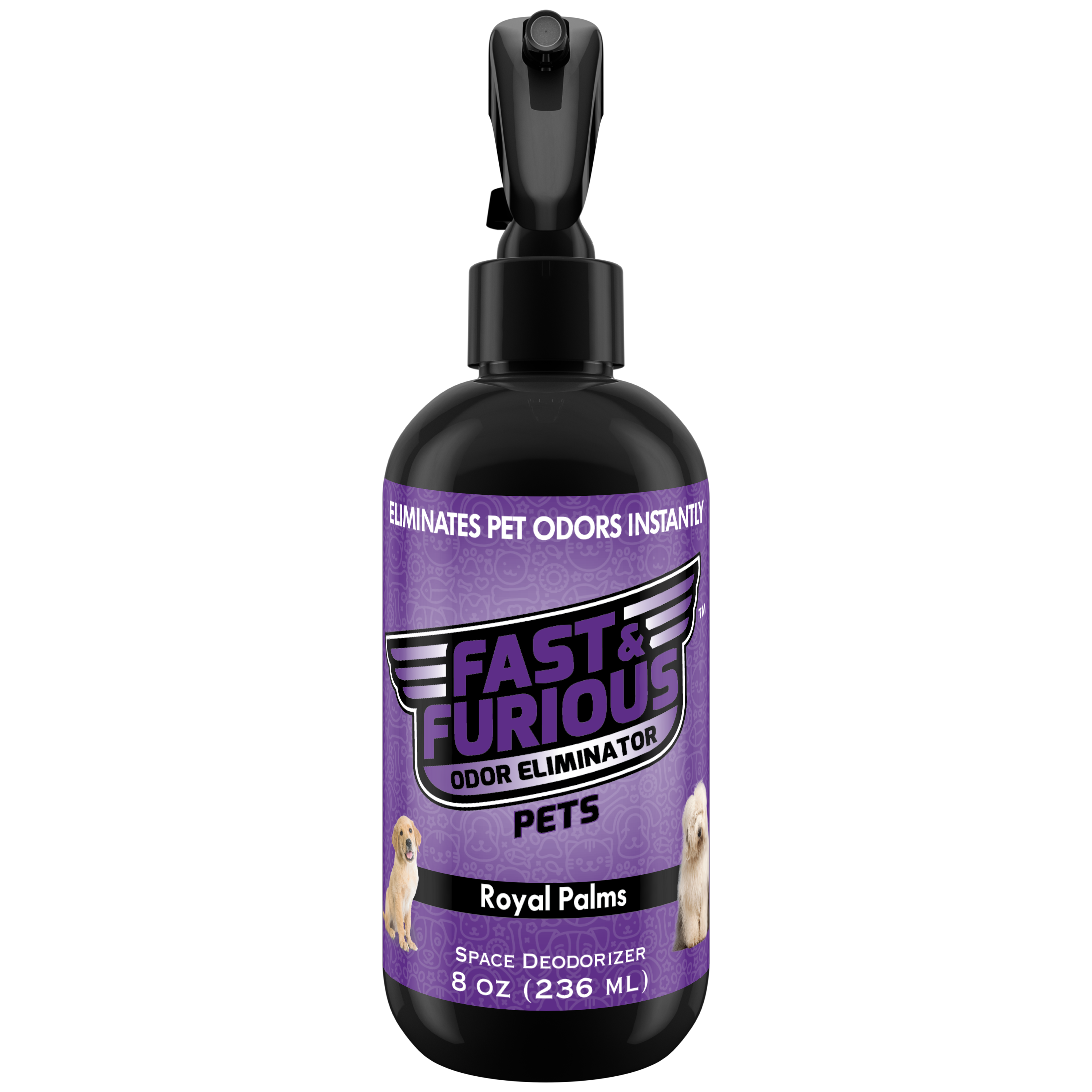 Fast and Furious Pets Odor Eliminator - Royal Palms Scent