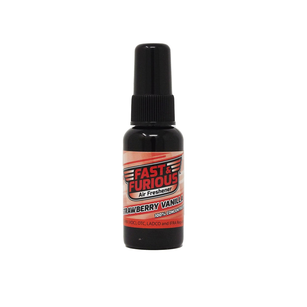 Fast and Furious Air Freshener - Strawberry Vanilla Scent Size: 1.5oz