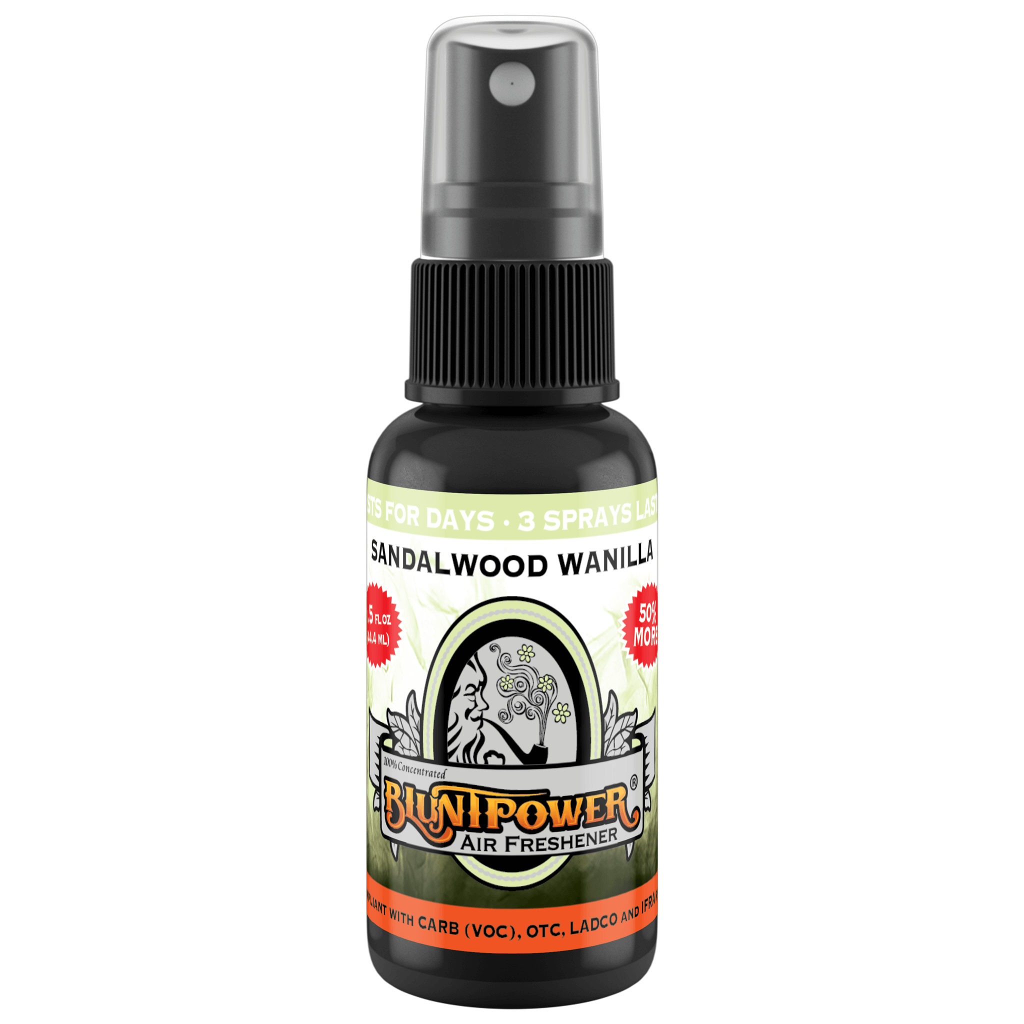 BluntPower Air Freshener - Signature Series Fragrance: Sandalwood Vanilla