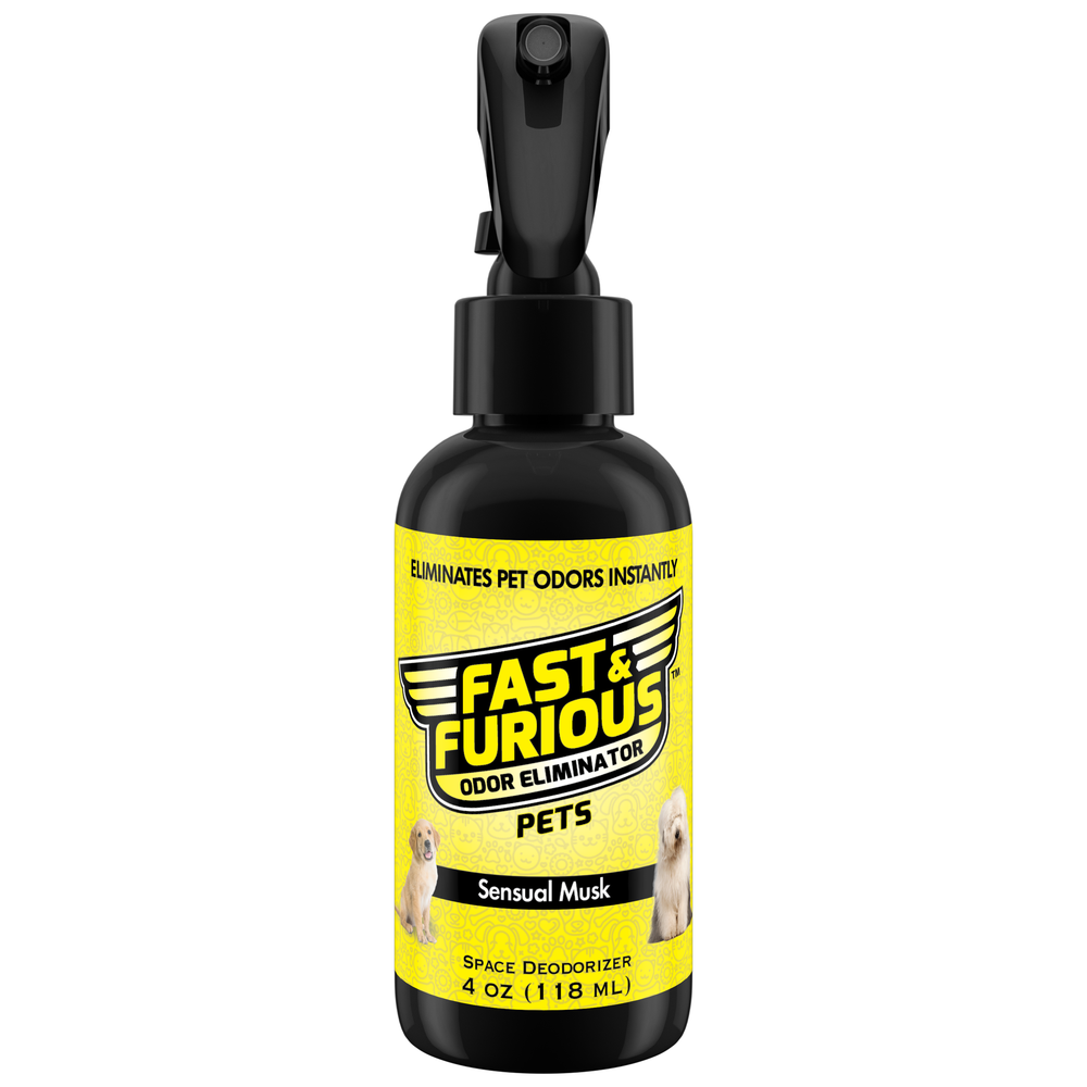 Fast and Furious Pets Odor Eliminator - Sensual Musk Scent Size: 4oz