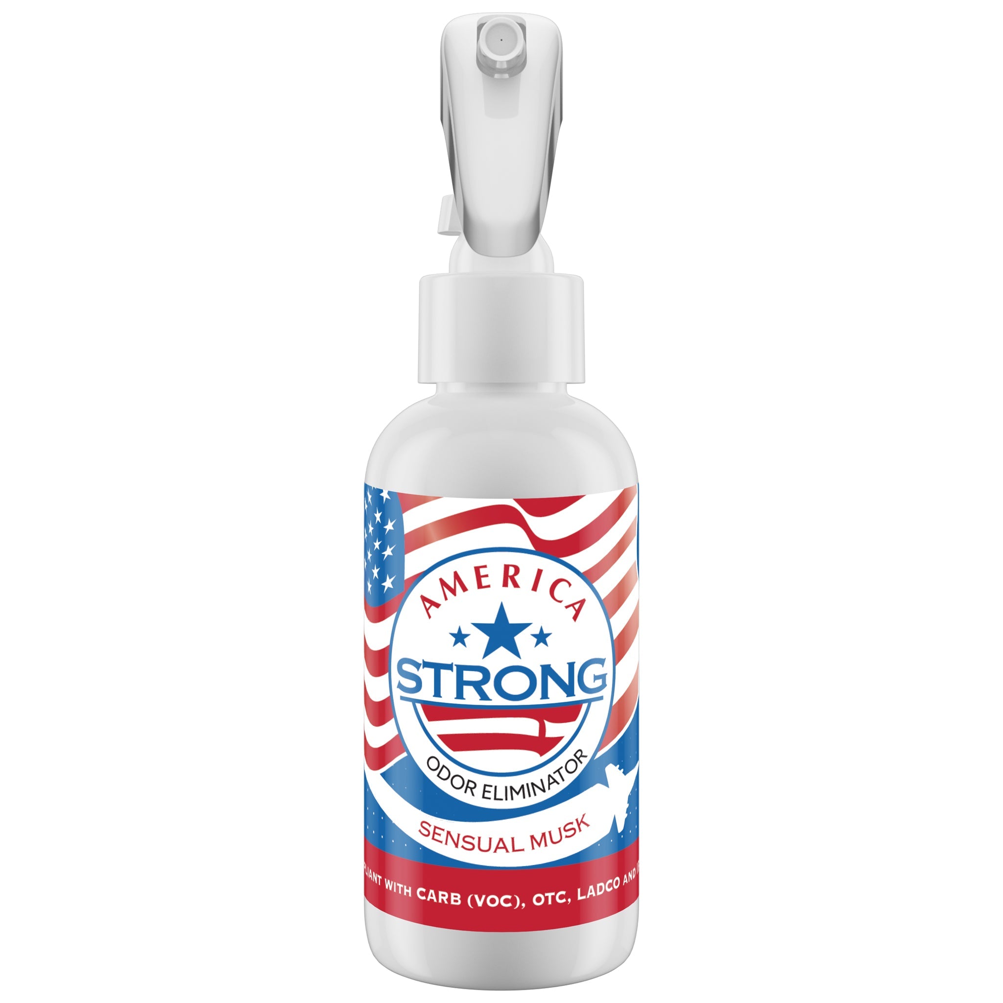America Strong Odor Eliminator - Sensual Musk Scent Size: 4.0oz