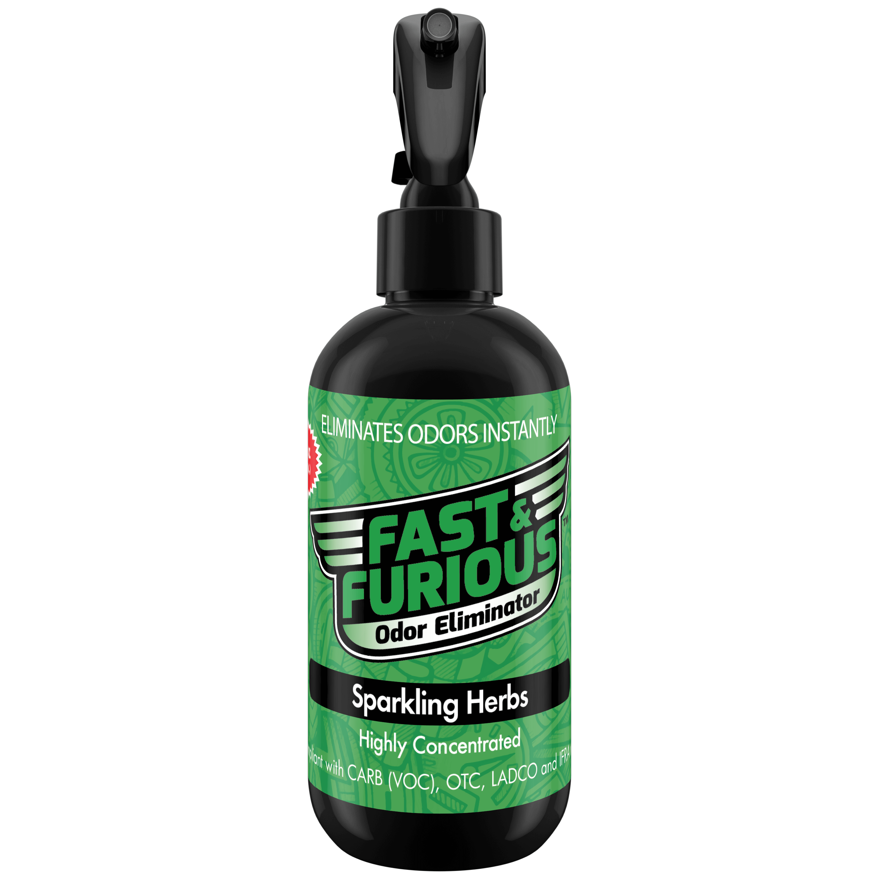 Fast and Furious Odor Eliminator - Sparkling Herbs Scent