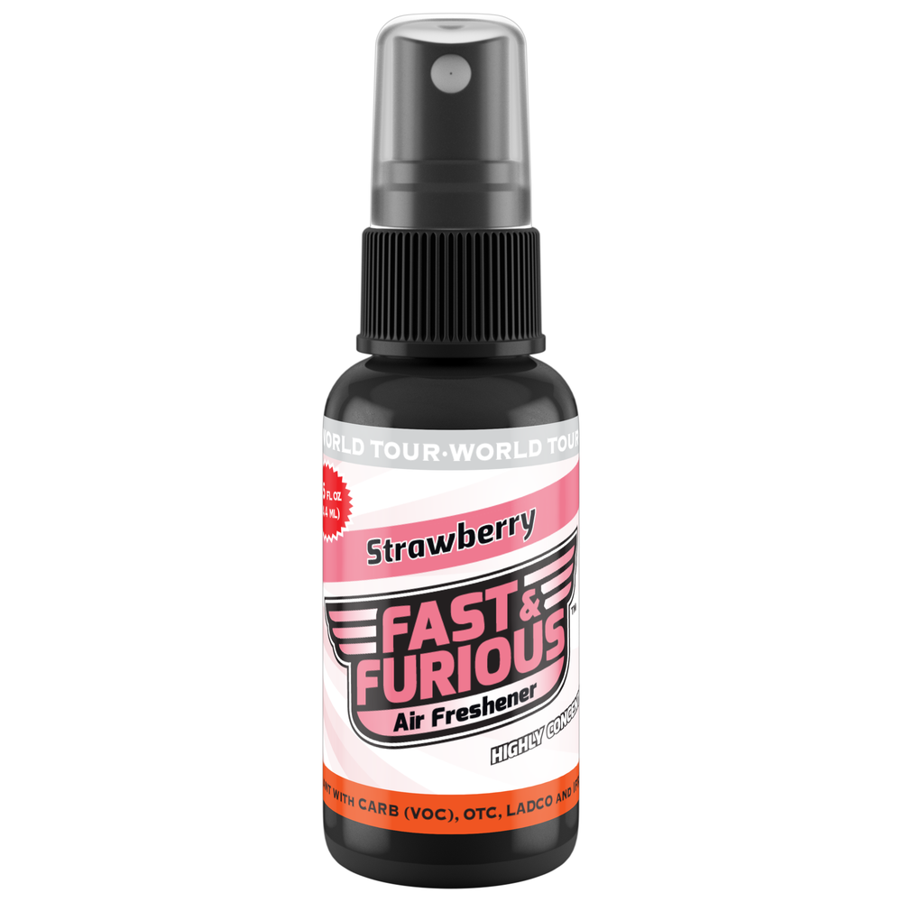 Fast and Furious Air Freshener - Strawberry Scent Size: 1.5oz