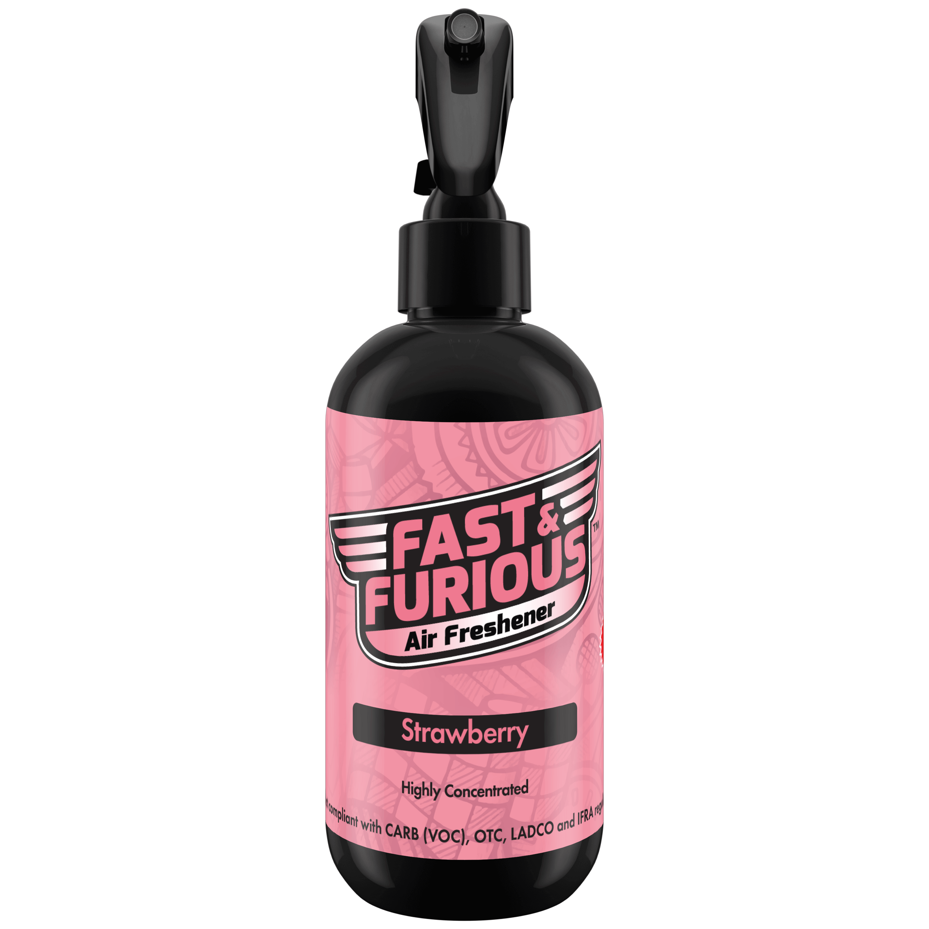 Fast and Furious Air Freshener - Strawberry Scent Size: 8oz