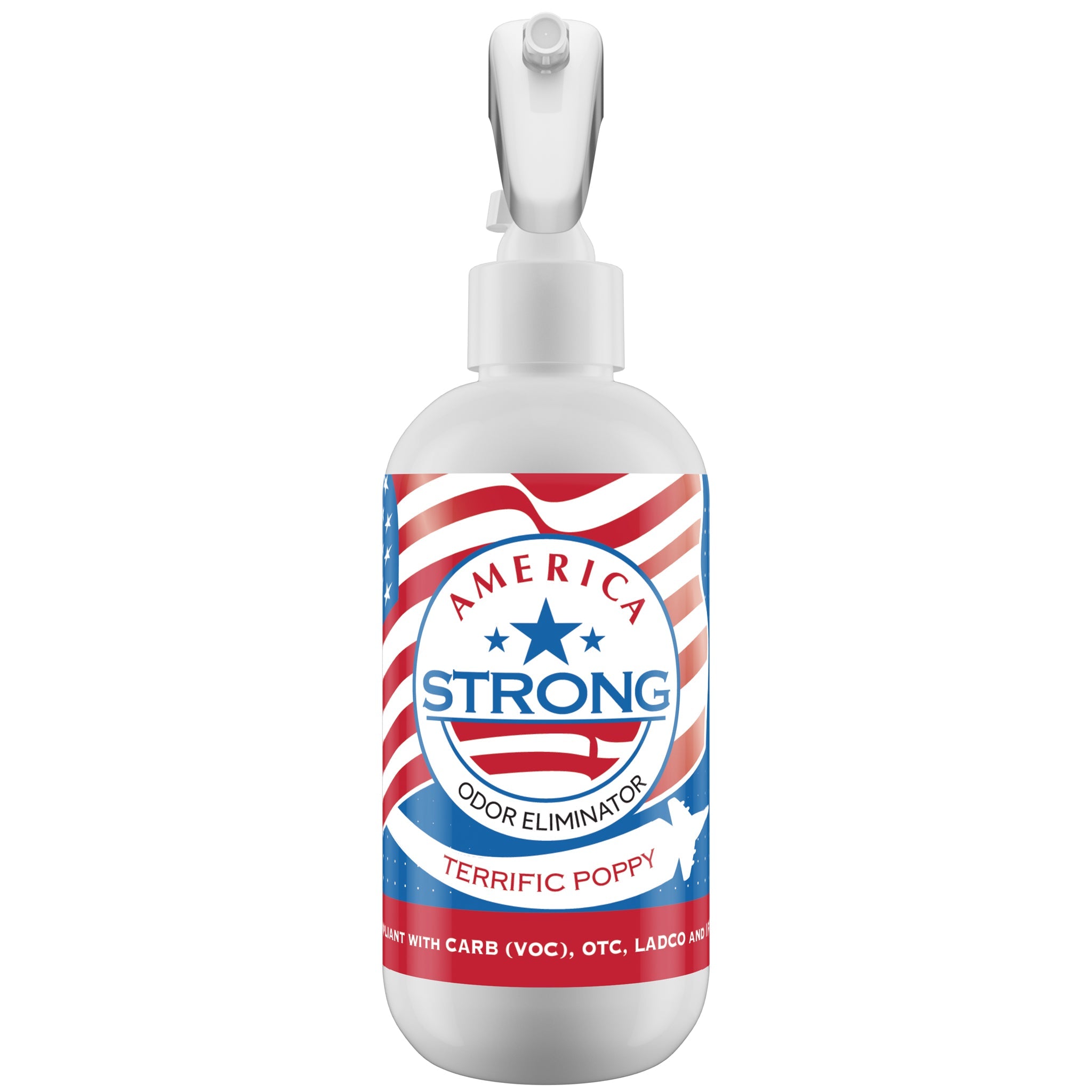 America Strong Odor Eliminator - Terrific Poppy Scent Size: 8.0oz