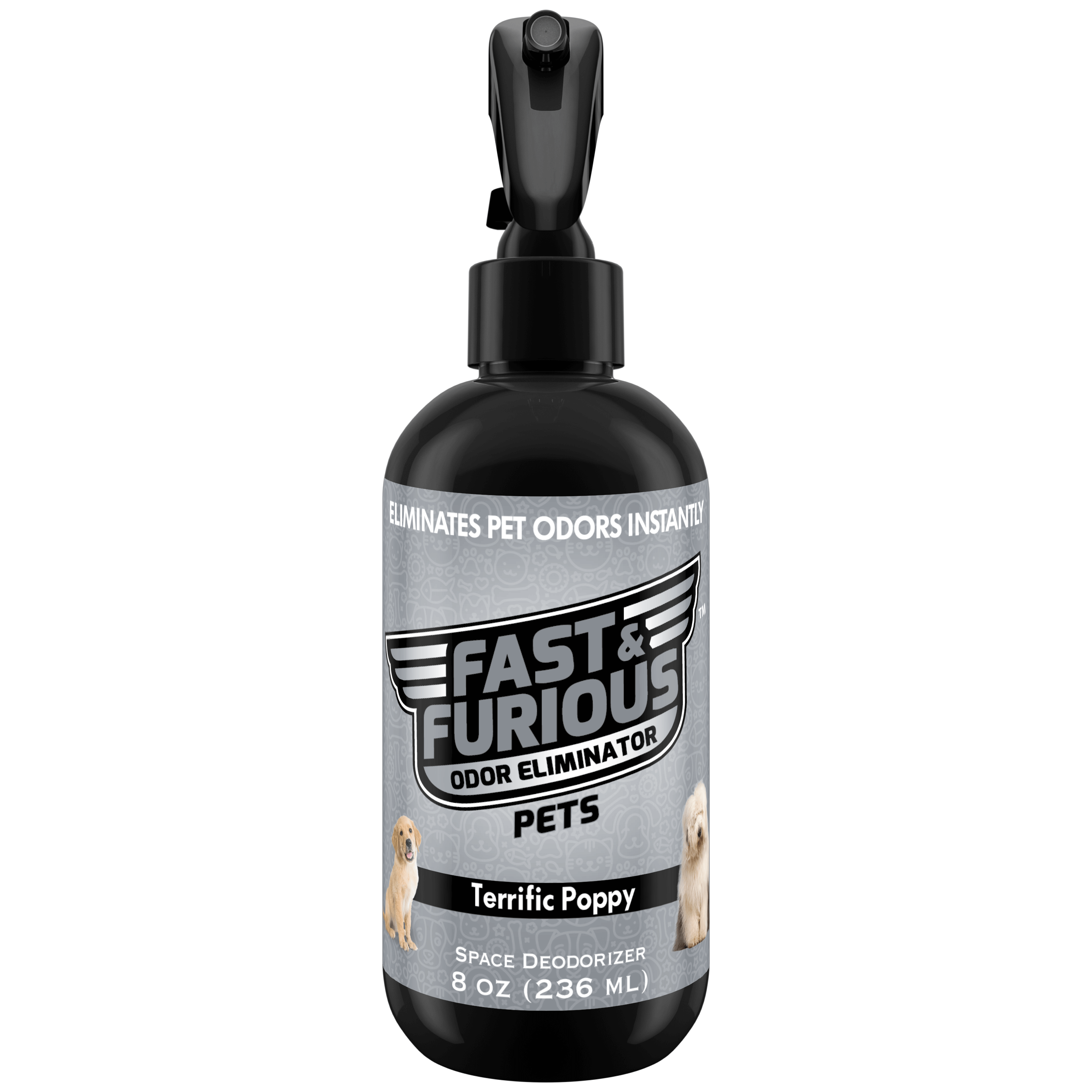 Fast and Furious Pets Odor Eliminator - Terrific Poppy Scent