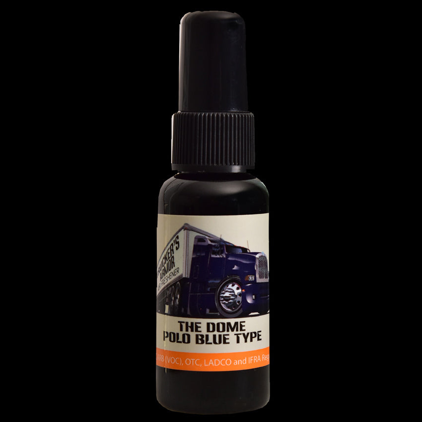 Trucker's Armor Air Freshener - The Dome/Polo Blue Type Scent