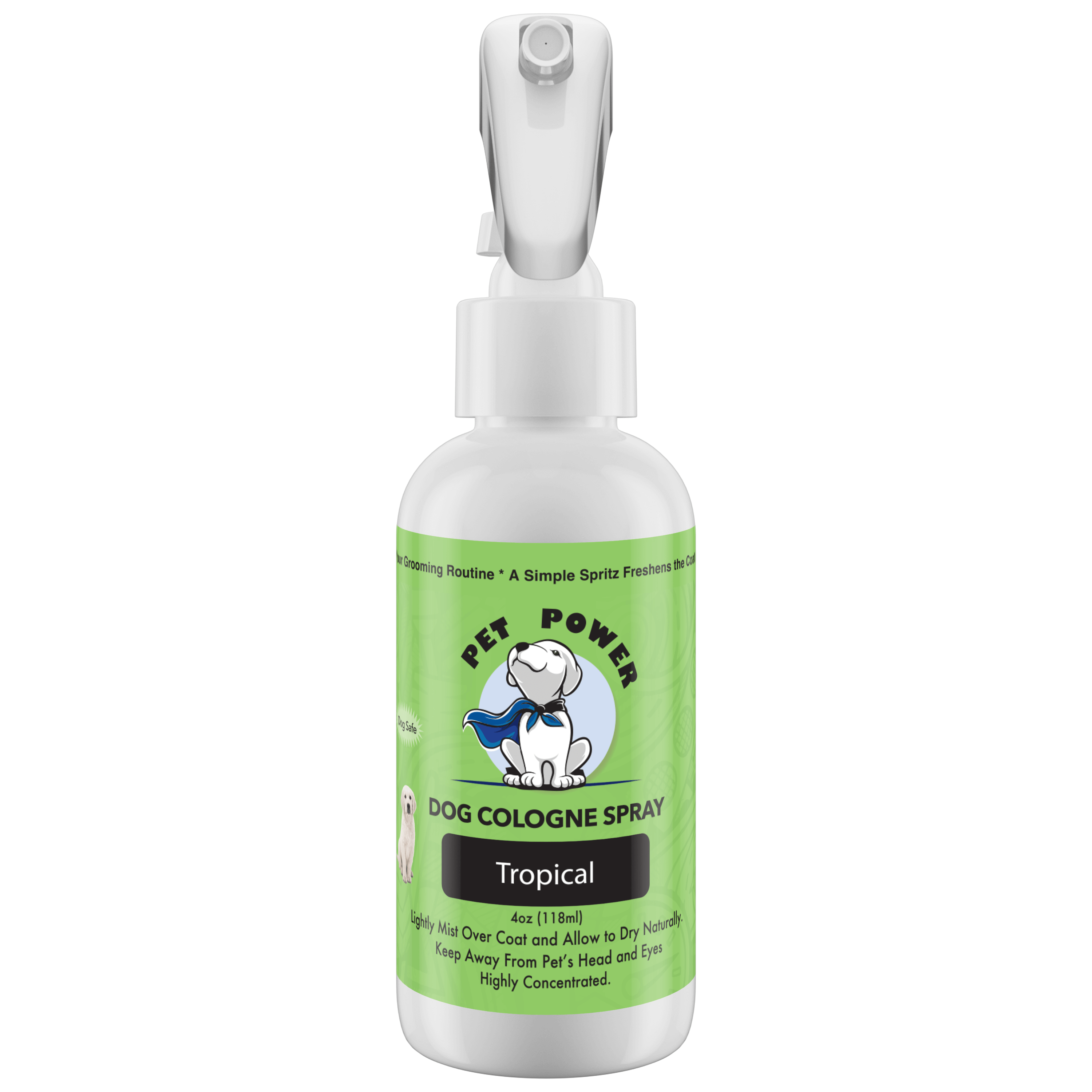 Dog grooming cologne shop spray