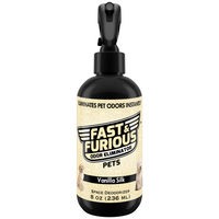 Fast and Furious Pets Odor Eliminator - Vanilla Silk Scent Size: 8oz