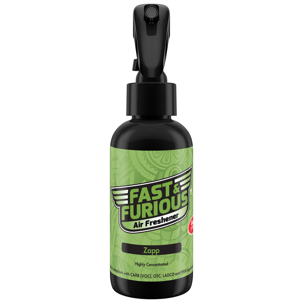 Fast and Furious Air Freshener - Zapp Scent Size: 4oz
