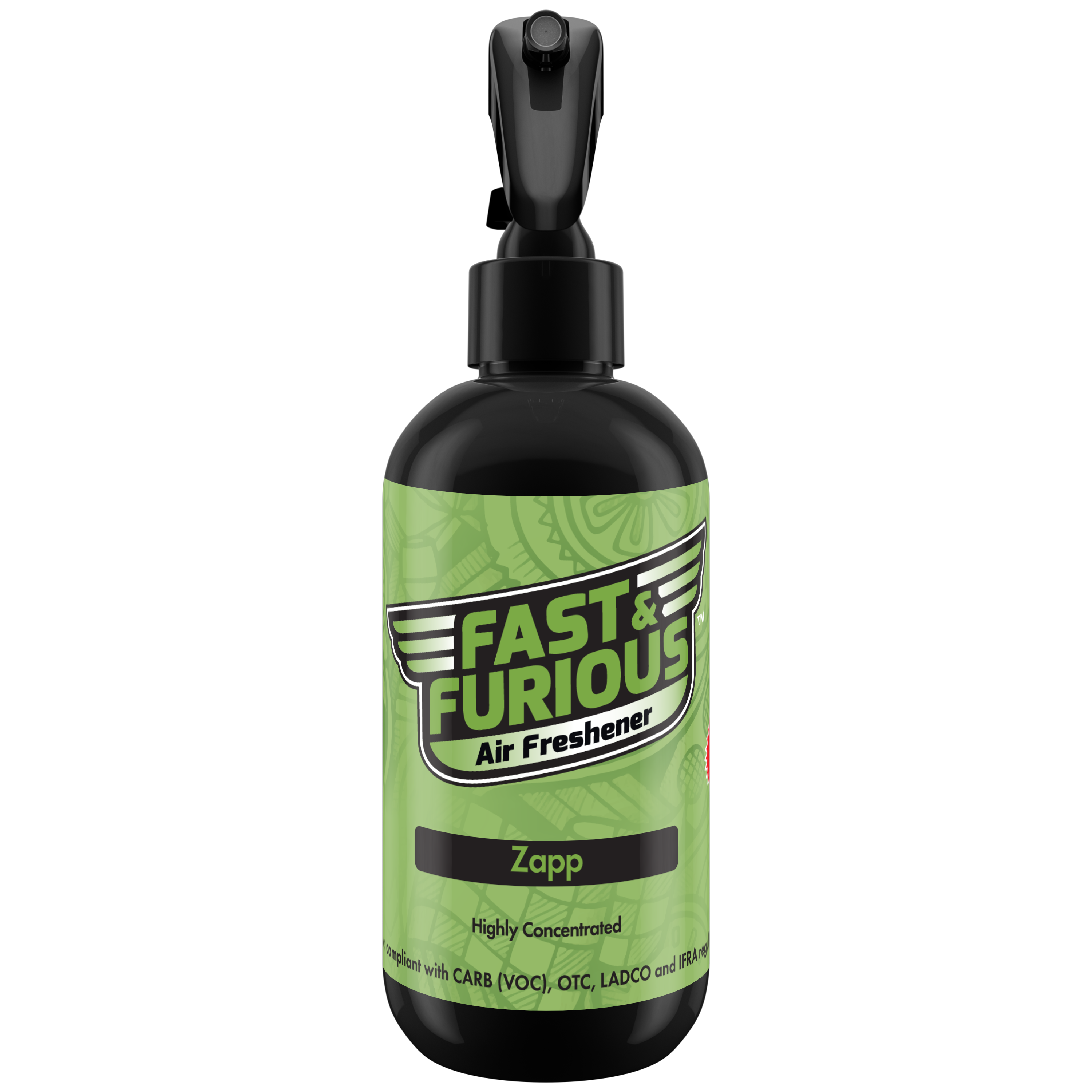 Fast and Furious Air Freshener - Zapp Scent Size: 8oz